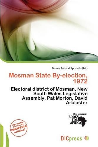 Mosman State By-Election, 1972