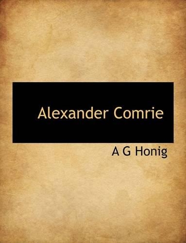 Alexander Comrie: (English)