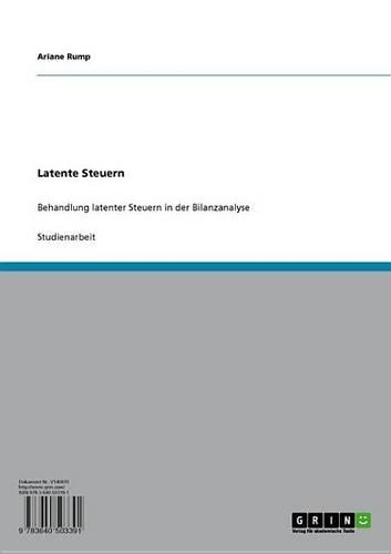 Latente Steuern
