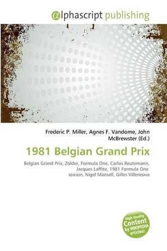 1981 Belgian Grand Prix: (English)