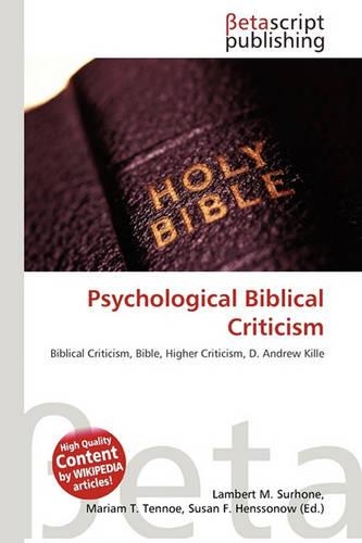 Psychological Biblical Criticism