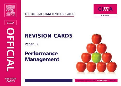 Performance Management: (CIMA Revision Cards)