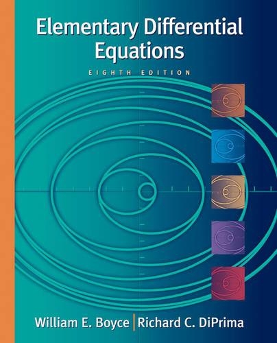 Elementary Differential Equations