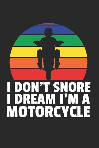 Motorrad Notizbuch: Motorrad Notizbuch für Liebhaber / Notizheft / Notizblock A5 (6x9in) Dotted Notebook / Punkteraster / 120 gepunktete Seiten