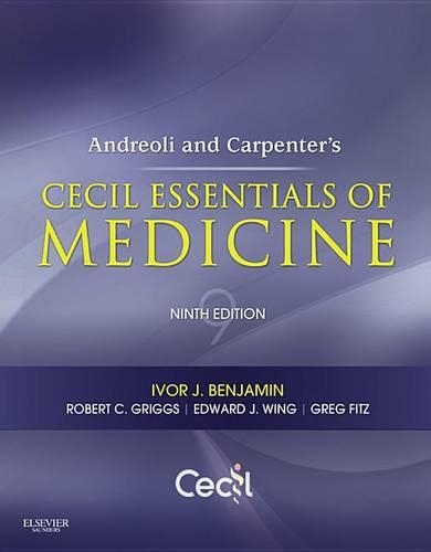 Andreoli and Carpenter's Cecil Essentials of Medicine Elsevieron Vitalsource