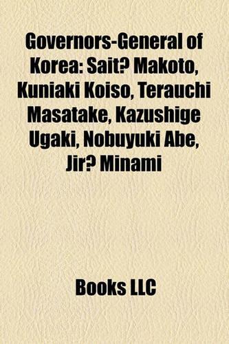 Governors-General of Korea