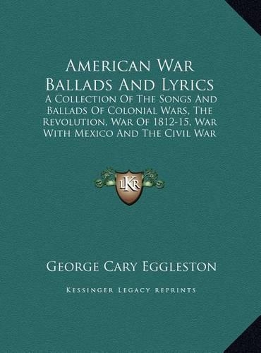 American War Ballads and Lyrics