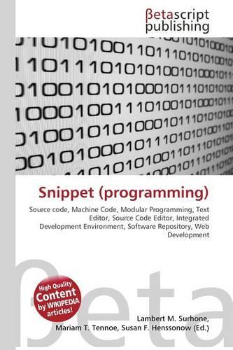 Snippet (Programming)