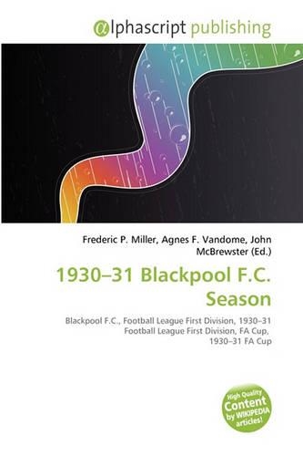 1930-31 Blackpool F.C. Season