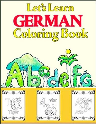 Let's Learn German Coloring Book