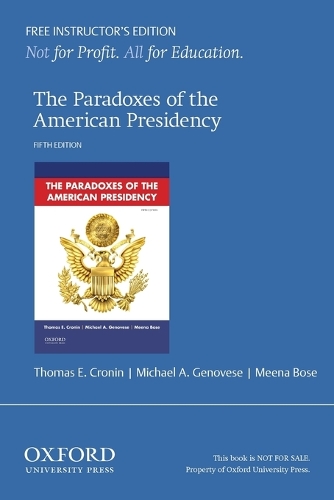 Paradoxes of the American Presidency Ie