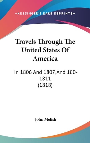 Travels Through The United States Of America