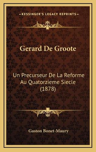 Gerard De Groote
