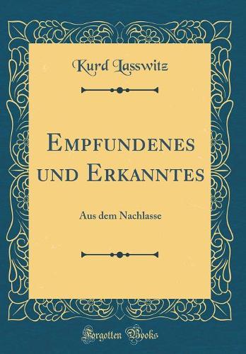 Empfundenes Und Erkanntes
