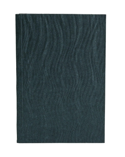 Metallic Grey (Yuko-Ori) A7 Unlined Notebook