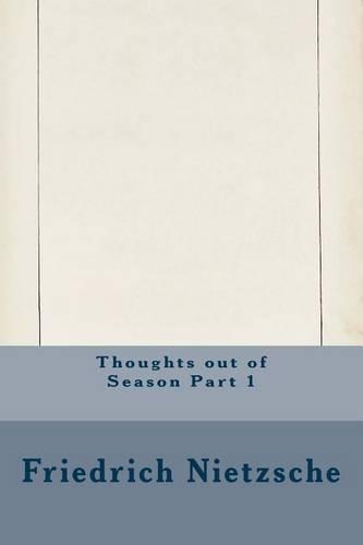 Thoughts Out of Season Part 1