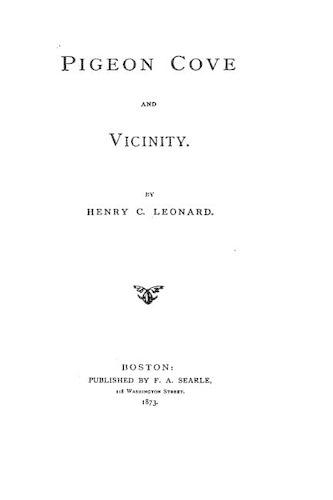 Pigeon Cove and vicinity