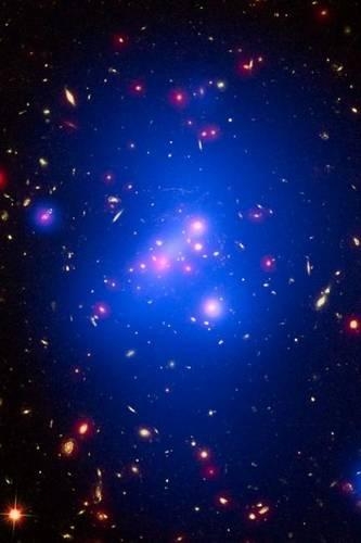 Idcs J1426.5+3508 Galaxy Cluster Outer Space