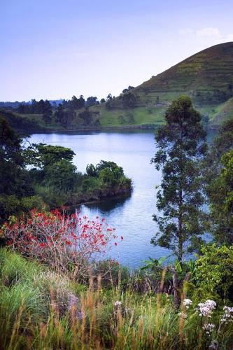 Crater Lake in Uganda, Africa Journal
