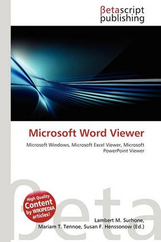 Microsoft Word Viewer