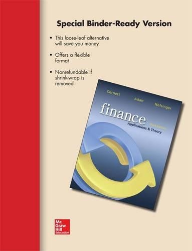 Loose Leaf Finance with Connect Access Card