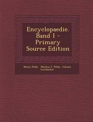 Encyclopaedie. Band I