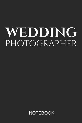 Wedding Photographer Notebook