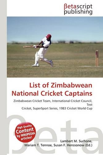 List of Zimbabwean National Cricket Captains