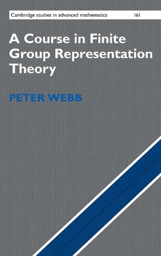 A Course in Finite Group Representation Theory: (Cambridge Studies in Advanced Mathematics)