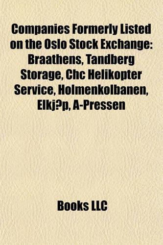 Companies Formerly Listed on the Oslo Stock Exchange