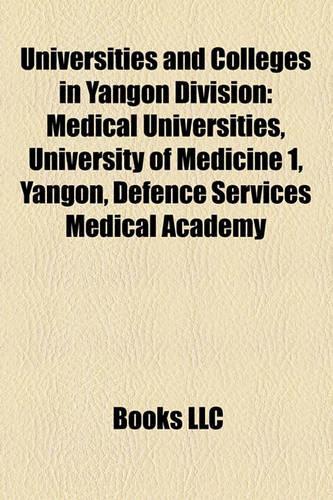 Universities and Colleges in Yangon Division
