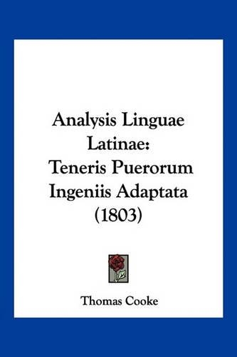 Analysis Linguae Latinae