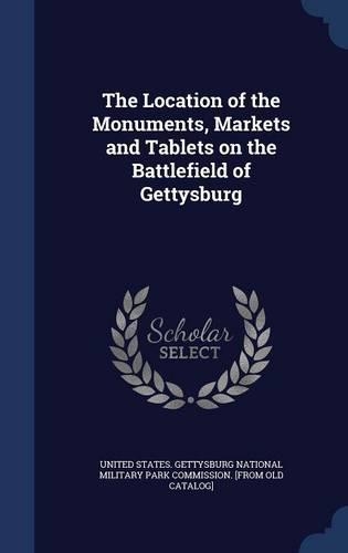 The Location of the Monuments, Markets and Tablets on the Battlefield of Gettysburg