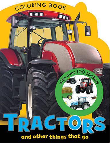 Tractors Coloring Book