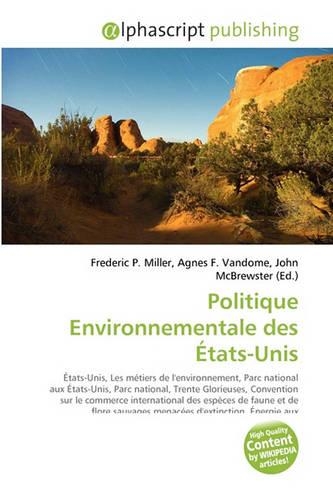 Politique Environnementale Des Tats-Unis