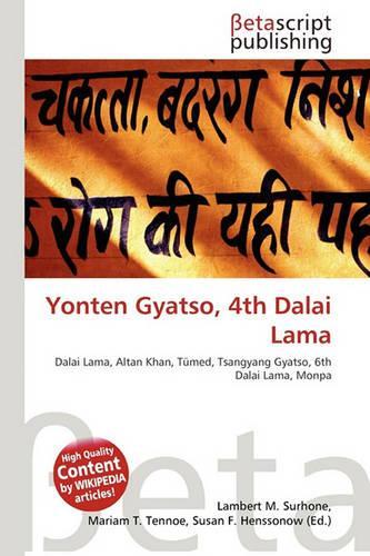Yonten Gyatso, 4th Dalai Lama