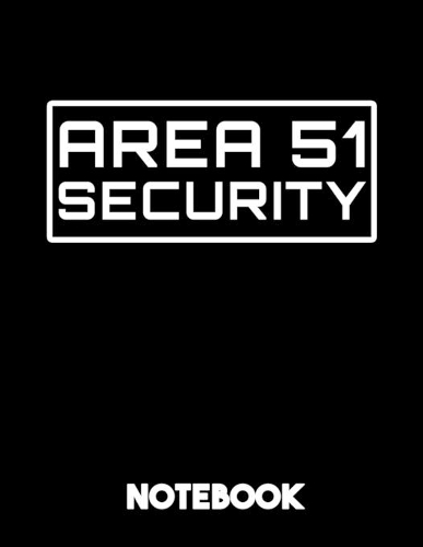 Area 51 Security Notebook