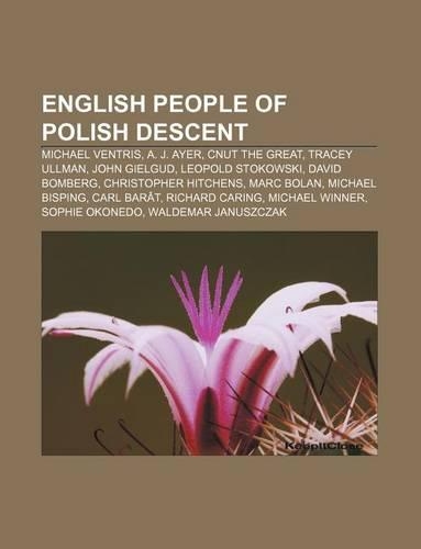 English People of Polish Descent