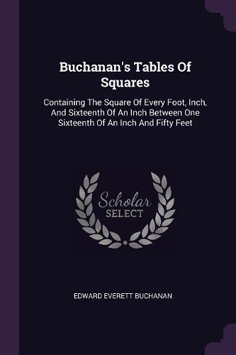Buchanan's Tables Of Squares
