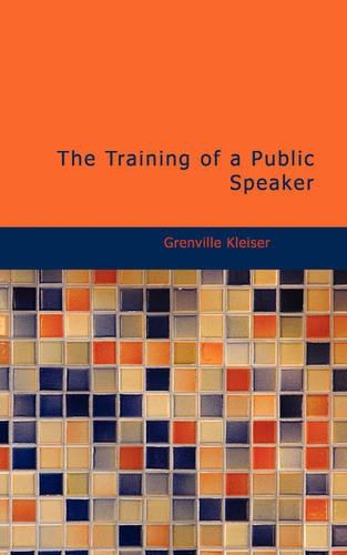 The Training of a Public Speaker