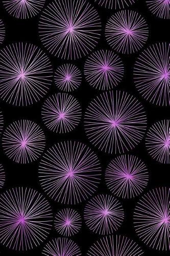 Bullet Journal Notebook Watercolor Dandelion Puff Balls Pattern 9