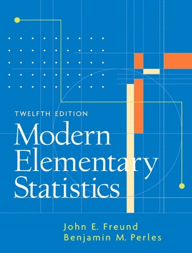 Modern Elementary Statistics