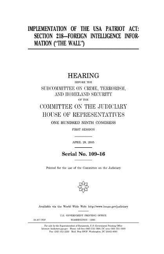 Implementation of the USA Patriot ACT