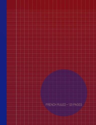 French Ruled Red Fade