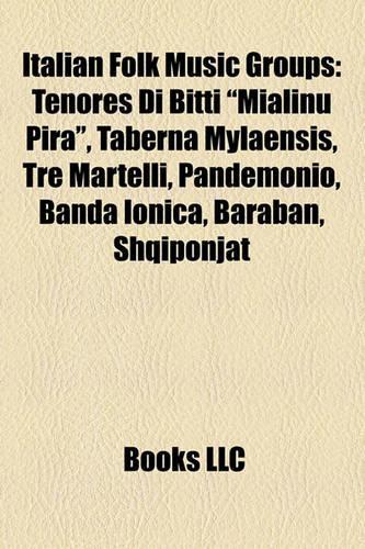 Italian Folk Music Groups