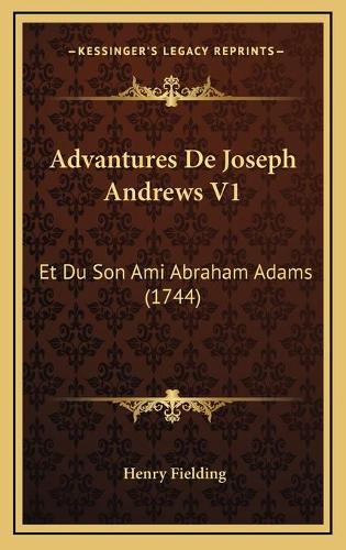 Advantures De Joseph Andrews V1