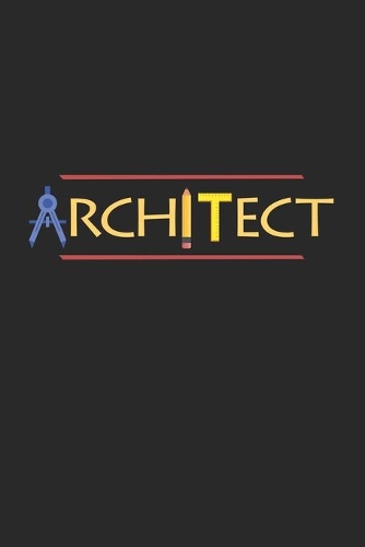 Architect: 6x9 Architect - blank with numbers paper - notebook - notes