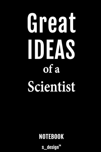 Notebook for Scientists / Scientist: awesome handy Note Book [120 blank lined ruled pages]