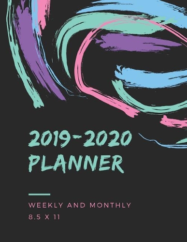 2019-2020 Planner Weekly and Monthly 8.5 X 11