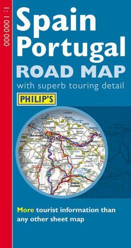 Philip's Road Map of Spain and Portugal